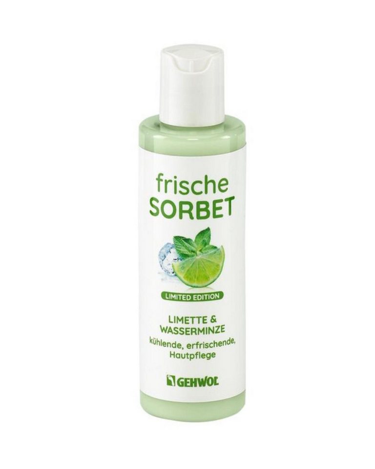 Eduard Gerlach GmbH Handcreme GEHWOL frische Sorbet Limeted Edition kühlende und erfrischende Hautpf Packung, leichtes Sorbet mit Aloe Vera für erfrischte, gepflegte Haut von Eduard Gerlach GmbH