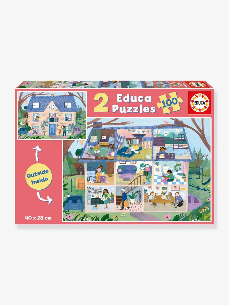 2er-Set Kinder Puzzles Haus EDUCA von Educa
