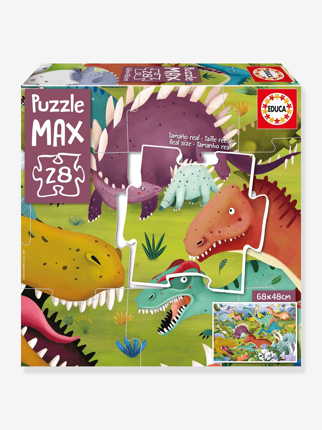 Kinder XL-Puzzle DINOSAURIER EDUCA von Educa