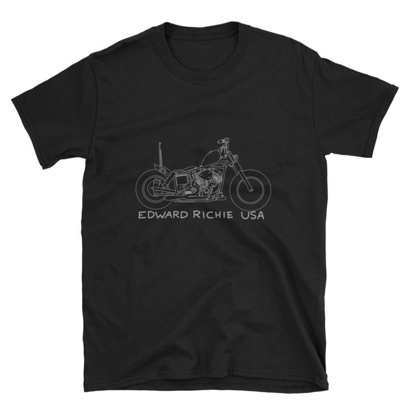 Shovelhead Logo Kurzärmeliges Unisex-T-Shirt Shovelhead Logo Kurzärmeliges Unisex-T-Shirt von EdwardRichie