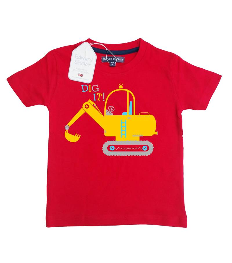 Dig It. Kinder Digger T-Shirt von EdwardSinclair