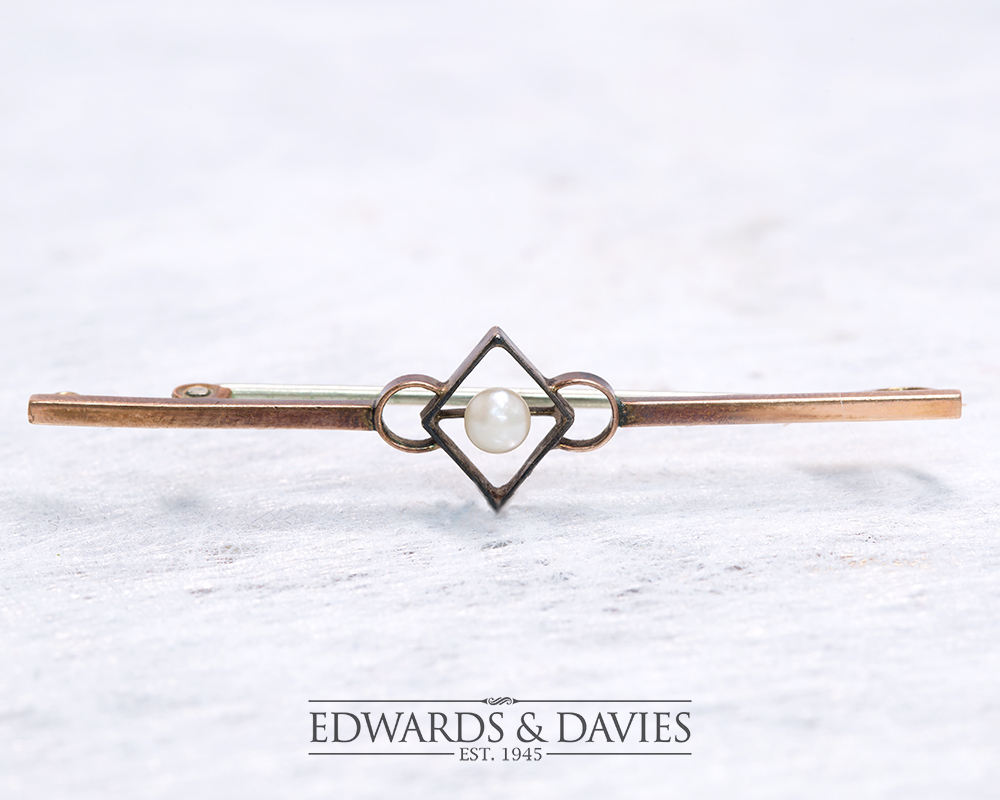 Perlen Gold Pin Brosche | Lapel Antiker Schmuck Antike Antik Vintage von EdwardsandDavies