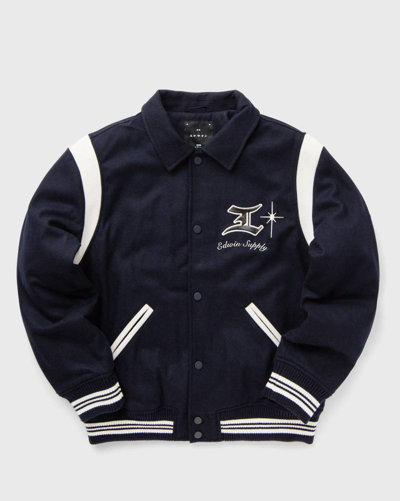 Edwin Campus Jacket men Bomber Jackets|College Jackets black in Größe:L von Edwin
