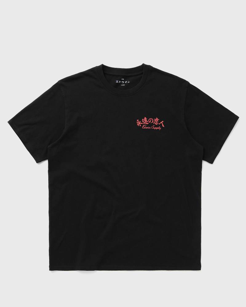 Edwin Forever Lover TS men Shortsleeves black in Größe:L von Edwin