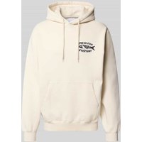 Edwin Hoodie mit Statement-Print Modell 'MONSIEUR SAKANA' in Ecru, Größe XXL Edwin Hoodie mit Statement-Print Modell 'MONSIEUR SAKANA' in Ecru, Größe XXL von Edwin