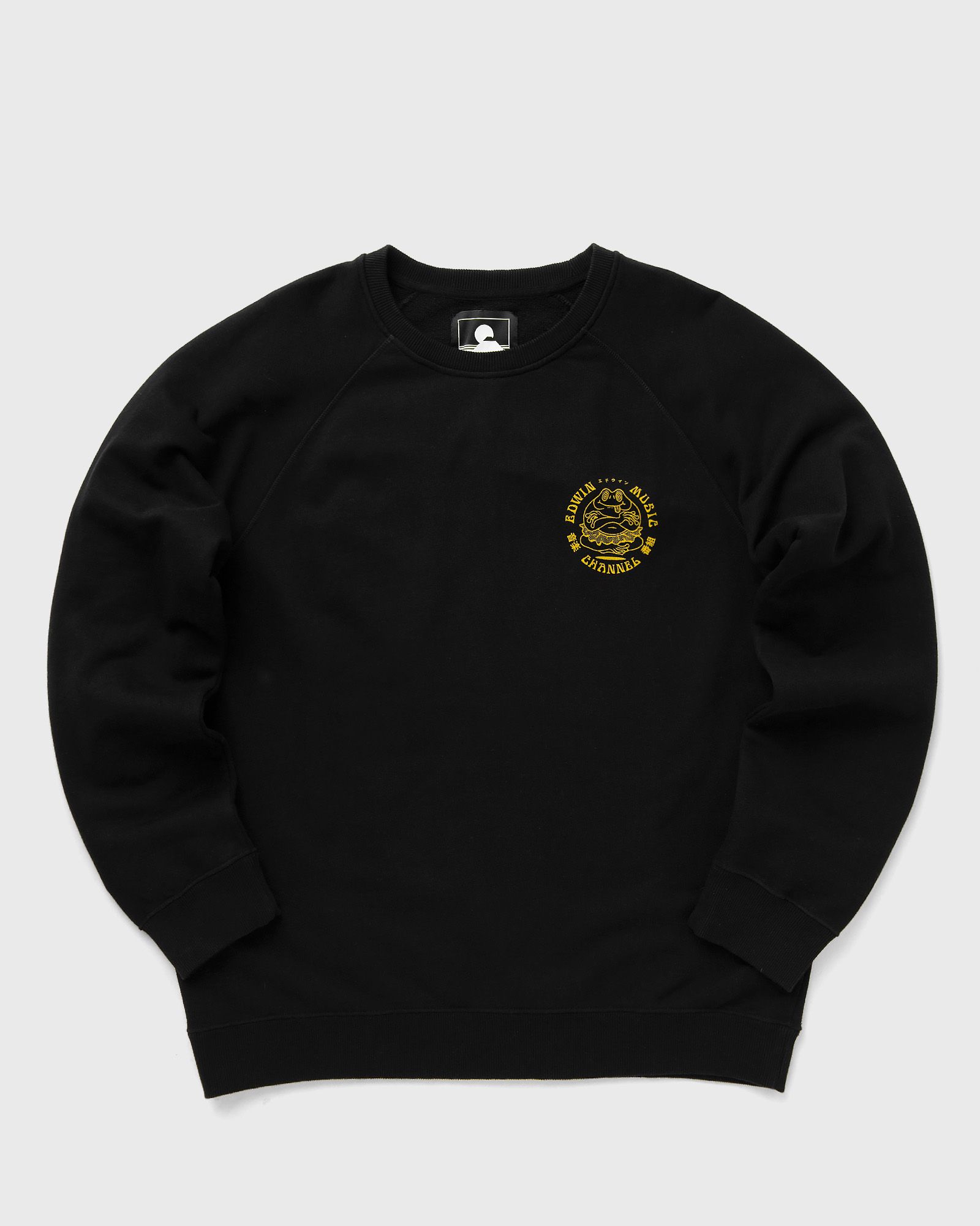 Edwin Music Channel Sweat men Sweatshirts black in Größe:M Edwin Music Channel Sweat men Sweatshirts black in Größe:M von Edwin