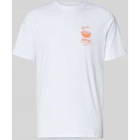 Edwin T-Shirt mit Label-Print Modell 'RAMEN PALACE' in Weiss, Größe XXL Edwin T-Shirt mit Label-Print Modell 'RAMEN PALACE' in Weiss, Größe XXL von Edwin