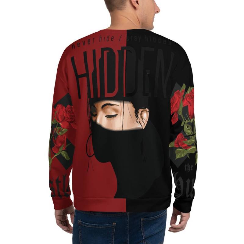 Pullover | Unisex Damen Herren Grafik Bedrucktes Sweatshirt Designer von EdwinVonholyLtd