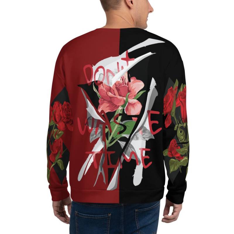 Pullover | Unisex Damen Herren Grafik Bedrucktes Sweatshirt Designer von EdwinVonholyLtd