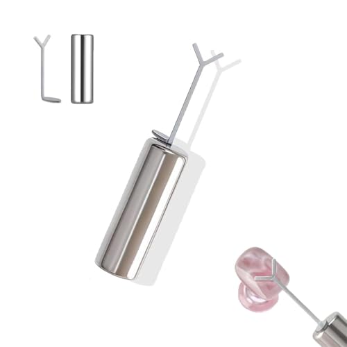 Heart Magnet for Cat Eye Gel Polish,Cat Eye Magnetic Nail Art Tool Set,Heart Cat Eye Magnet for Nails,Magnet Sticks with Y-Shaped Guide for Nails, DIY Manicure Kit (1 Pcs) von Eeiiey