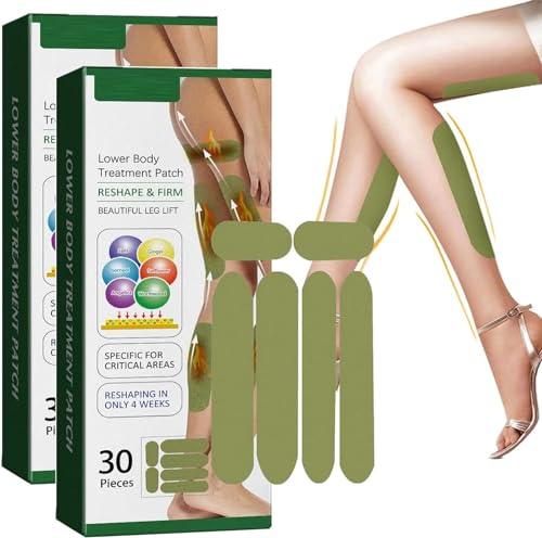 Herballegs Cellulite Reduction Patches,Wormwood Herbal Leg Lifting Stickers,Natural Lifting Sticker Firming & Cellulite Sticker,Herbalfusion Cellulite Targeting Patches for Tummies,Thighs,Legs (2 Box) von Eeiiey