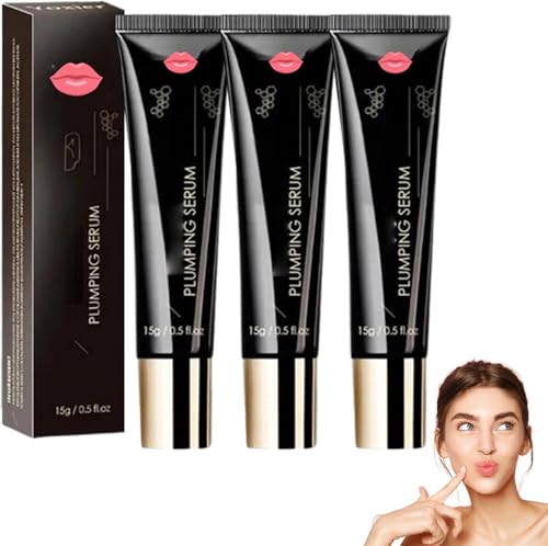 Plumpify Plumping Serum Oil, Plumpify Lip Oil Plumper,Plumpify Lip Boosting Serums,Plumpify Lip Booster Plumping Serum,Hydrating Moisturizing Lip Oil,Hydrating Lip Gloss Set for Dry Lips (3 Pcs) von Eeiiey