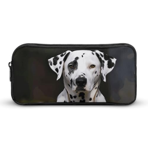 Eekstdbn Dalmatiner-Hunde-Federmäppchen, Bürobedarf-Organizer, schlichter, stabiler Reißverschluss, tragbar, für Büro, Reisen, Mehrzwecktasche Eekstdbn Dalmatiner-Hunde-Federmäppchen, Bürobedarf-Organizer, schlichter, stabiler Reißverschluss, tragbar, für Büro, Reisen, Mehrzwecktasche von Eekstdbn