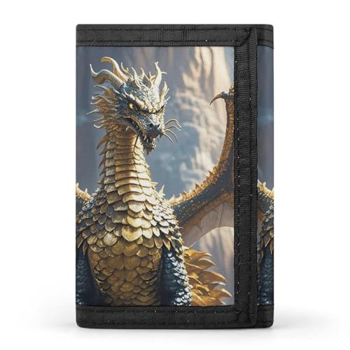 Eekstdbn Dragon Purple Moon Trifold Wallet, Kartenetuis und Geld Oganizer Dünne stilvolle Mini-Münztasche mit Reißverschluss Münzfach Kredit für Männer und Frauen Eekstdbn Dragon Purple Moon Trifold Wallet, Kartenetuis und Geld Oganizer Dünne stilvolle Mini-Münztasche mit Reißverschluss Münzfach Kredit für Männer und Frauen von Eekstdbn