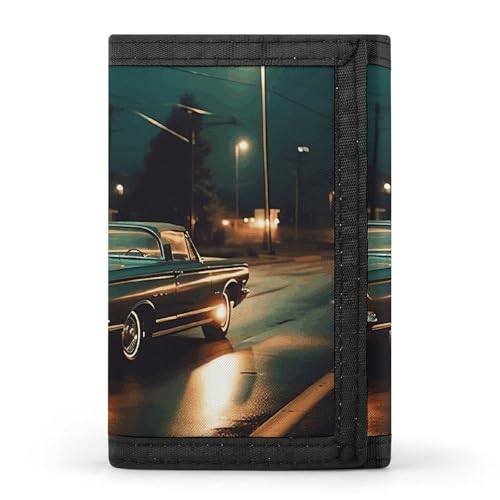 Eekstdbn Dreifach gefaltete Geldbörse, Kartenetuis und Geld, dünn, stilvolle Mini-Münztasche mit Reißverschluss, Münzfach, Kredit für Männer und Frauen Eekstdbn Dreifach gefaltete Geldbörse, Kartenetuis und Geld, dünn, stilvolle Mini-Münztasche mit Reißverschluss, Münzfach, Kredit für Männer und Frauen von Eekstdbn