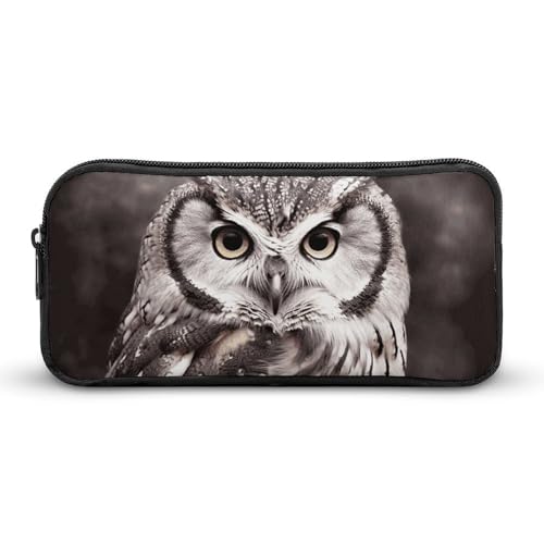 Eekstdbn Eulen-Federmäppchen, Bürobedarf-Organizer, schlichter, stabiler Reißverschluss, tragbar, für Büro, Reisen, Mehrzwecktasche Eekstdbn Eulen-Federmäppchen, Bürobedarf-Organizer, schlichter, stabiler Reißverschluss, tragbar, für Büro, Reisen, Mehrzwecktasche von Eekstdbn