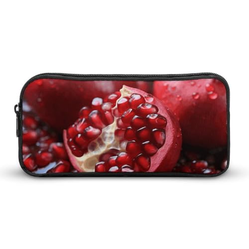 Eekstdbn Federmäppchen mit Granatapfel-Motiv, für Büro, Schreibwaren, Organizer, einfacher stabiler Reißverschluss, tragbar, für Büro, Reisen, Mehrzwecktasche Eekstdbn Federmäppchen mit Granatapfel-Motiv, für Büro, Schreibwaren, Organizer, einfacher stabiler Reißverschluss, tragbar, für Büro, Reisen, Mehrzwecktasche von Eekstdbn