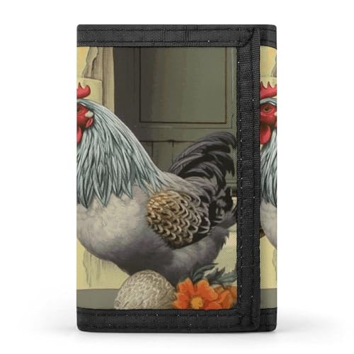 Eekstdbn Italienische Hühner-Geldbörse, Kartenetuis und Geldbeutel, dünn, stilvoll, Mini-Münztasche mit Reißverschluss, Münzfach, Kredit für Männer und Frauen Eekstdbn Italienische Hühner-Geldbörse, Kartenetuis und Geldbeutel, dünn, stilvoll, Mini-Münztasche mit Reißverschluss, Münzfach, Kredit für Männer und Frauen von Eekstdbn