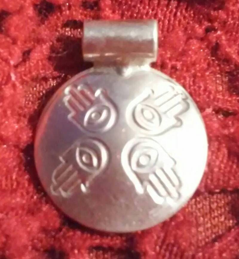Khamsa Sterling Silber Anhänger von EesaBellaBellyDance