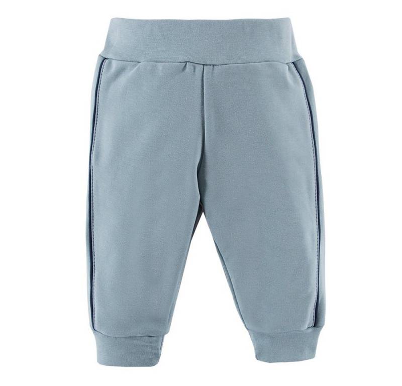 Eevi Jogginghose Jungenhose Pacyfik mit Seitenstreife in türkisblau von Eevi