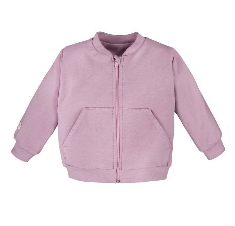 Eevi Sweatjacke Sweatjacke "SIMPLY COMFY"-Altrosa von Eevi