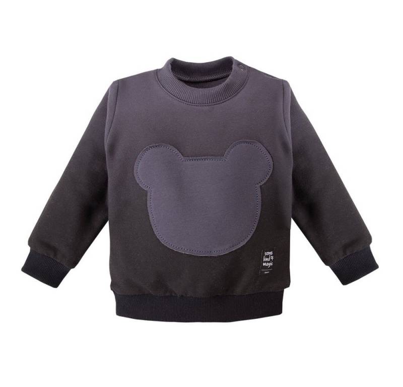 Eevi Sweatshirt Kinder-Sweatshirt mit Bärenstickerei von Eevi