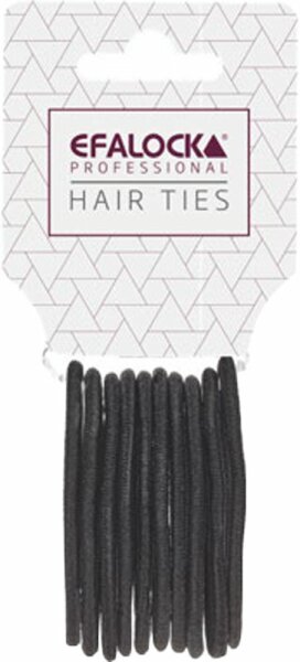 Efalock Haargummi 10 Stk. schwarz von Efalock