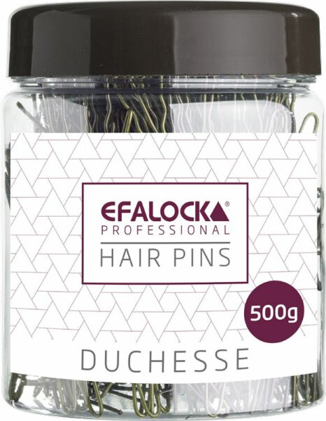 Efalock Haarklammer Duchesse 7 cm blond 100 Stk. von Efalock