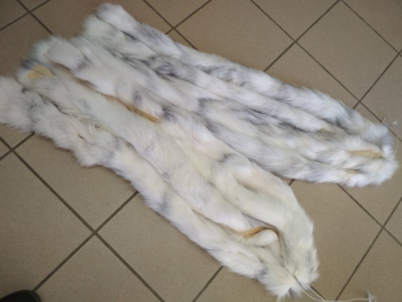 Weißer Fuchs Pelzstreifen Pelzstreifen | 100 cm Weißer Fuchs Pelzstreifen Pelzstreifen | 100 cm von EfdiFursGR