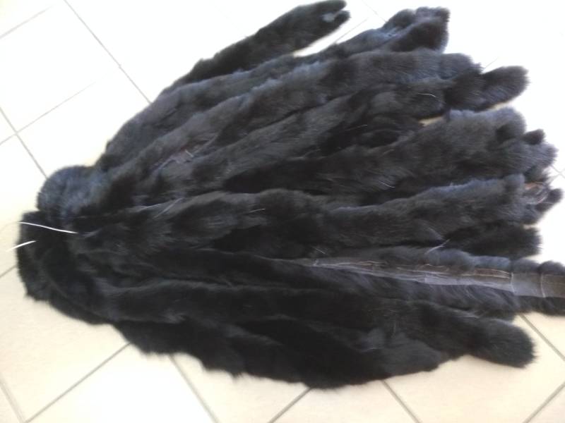 Pelzigen Flauschige Streifen Fuchsborte Kragen, Schal, Kapuze, Basteln von EfdiFursGR