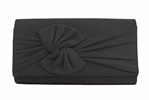 Eferri Clutch Handtasche Motillejo Party Tasche Damen Schwarz von Eferri