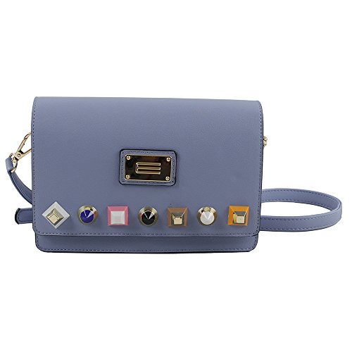 Eferri Bluebags Bolso Fashion Dimas, Damen Kuriertasche, Blau (Azul) von Eferri