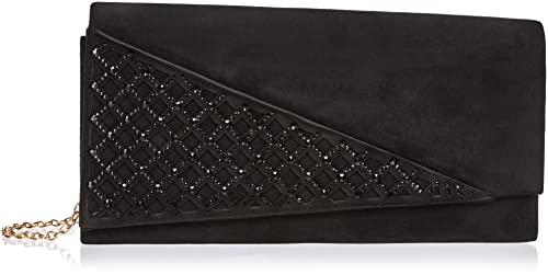 Eferri Clutch Handtasche Agatar Party Tasche Damen Schwarz von Eferri