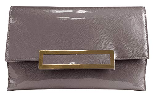 Eferri Clutch Handtasche Albaida Party Tasche Damen Grau von Eferri