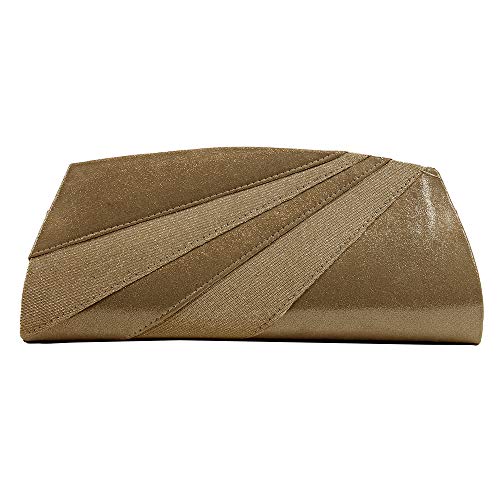 Eferri Damen Bolso de Mano DOS Tonos Geldbeutel, Gold (ORO 8) von Eferri