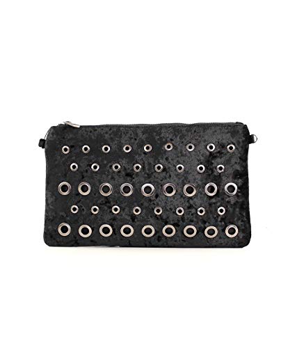 Eferri Clutch Handtasche Fontanars Party Tasche Damen Schwarz von Eferri