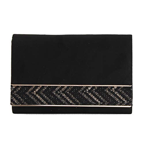 Eferri Clutch Handtasche Rosalía Party Tasche Damen Goldfarbe von Eferri