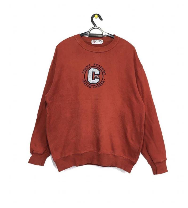 Vintage Chaps Ralph Lauren Sweatshirt Großes Logo von EffaStore
