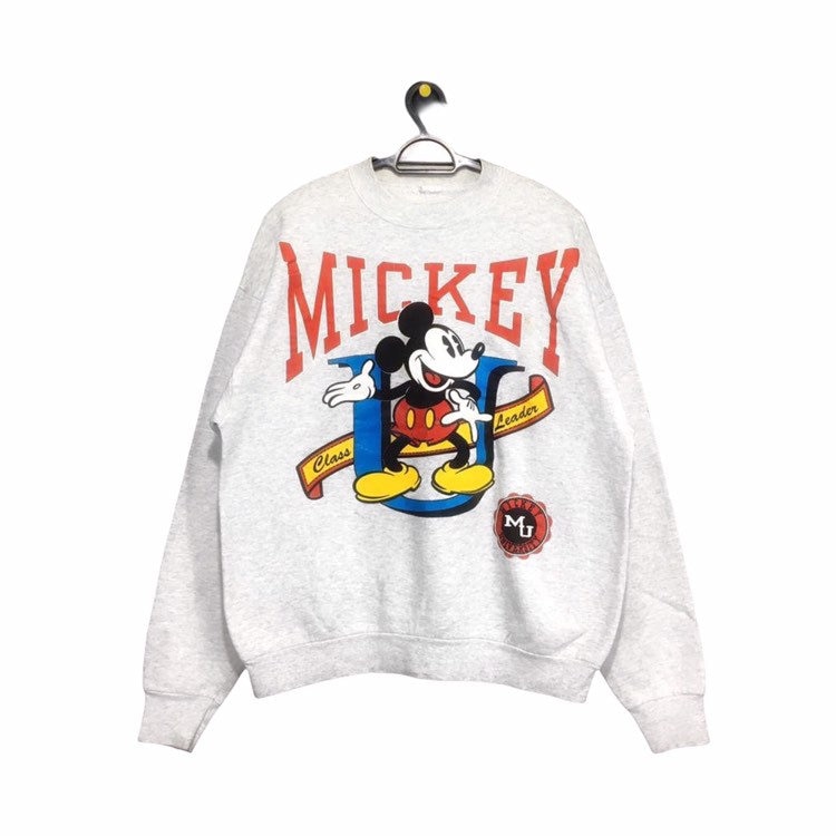 Vintage Mickey Mouse Uni Sweatshirt von EffaStore