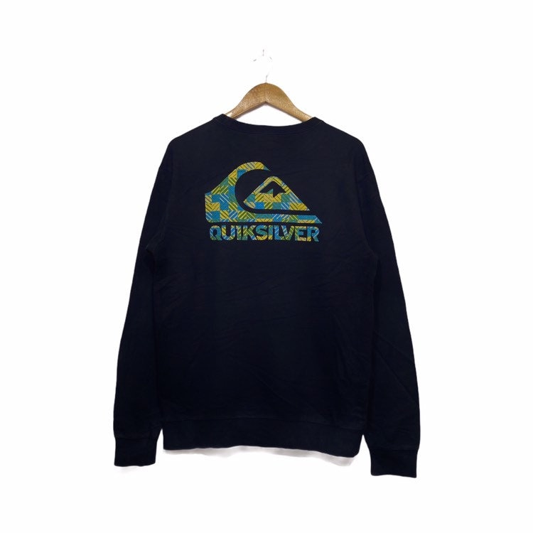 Vintage Quicksilver Sweatshirt Großes Logo von EffaStore