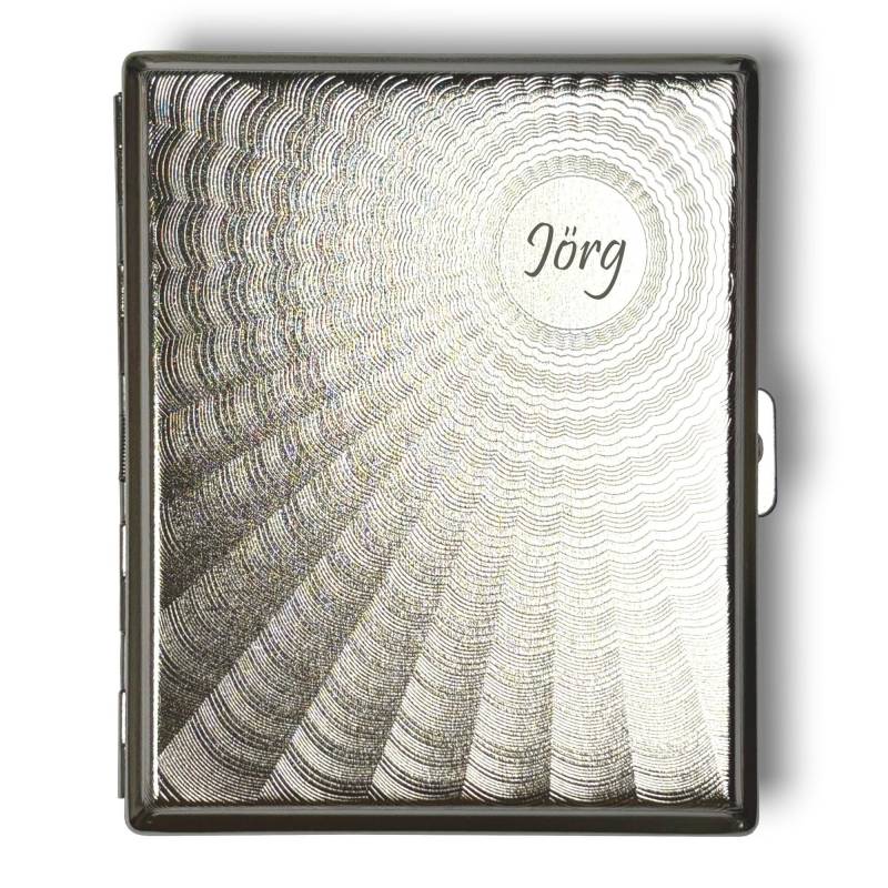 Zigarettenetui Sonne Für 20 Zigaretten Mit Persönlicher Gravur von EffektGravur