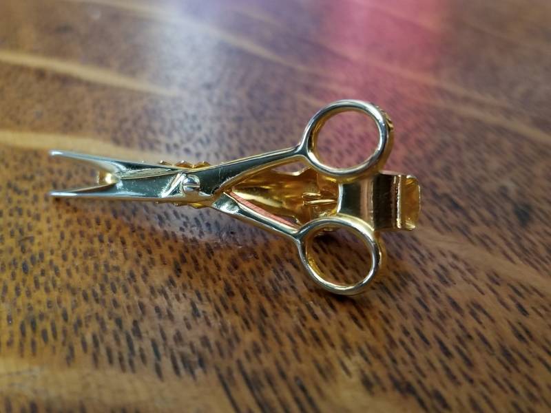 Sharp | Get It? Schere Krawatte Clip Sharp | Get It? Schere Krawatte Clip von EffsStyleEmporium