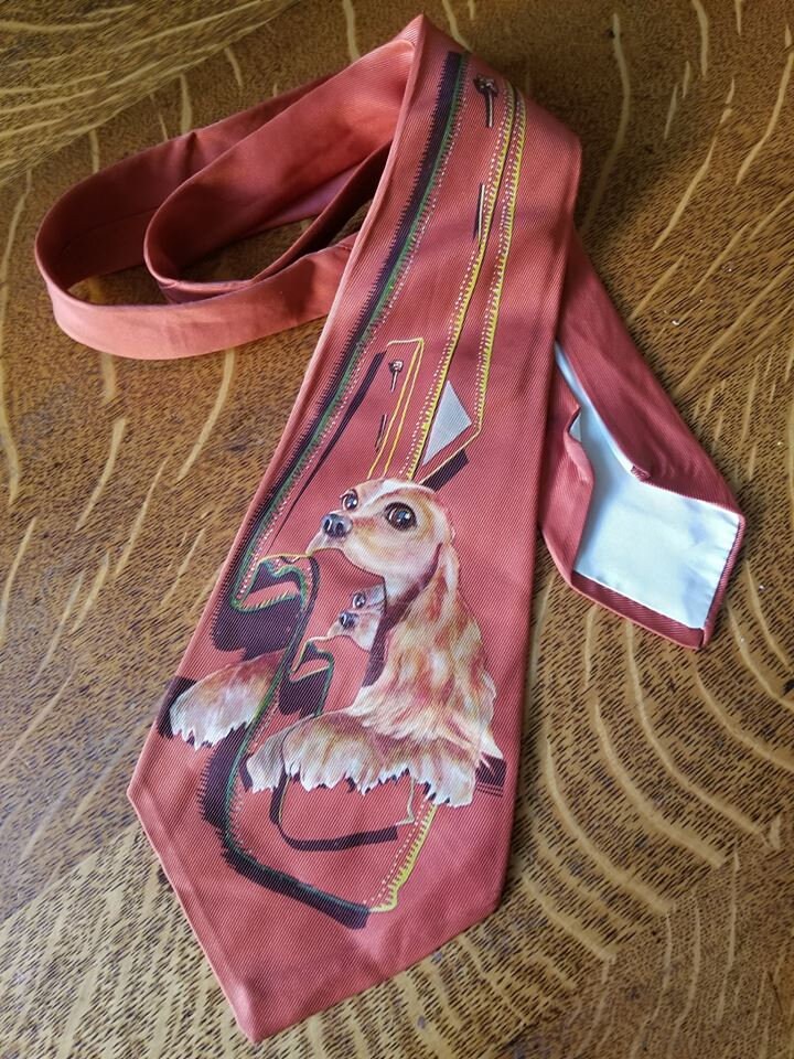 Wow - Cutter Krawatte Schlecht Welpen Jahrgang Wow - Cutter Krawatte Schlecht Welpen Jahrgang von EffsStyleEmporium
