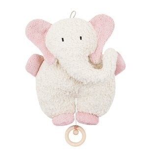 Efie Spieluhr Elefant rosa, kbA (organic), Made in Germany von Efie