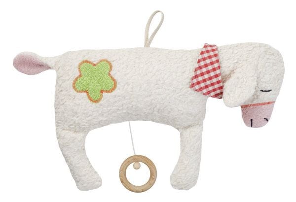 Efie Spieluhr Schäfchen, Blümchen Applikation,100 % Made in Germany von Efie
