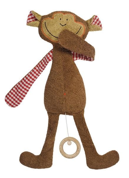 Efie Spieluhr Schlenker Affe, kontrolliert biologischer Anbau von Efie