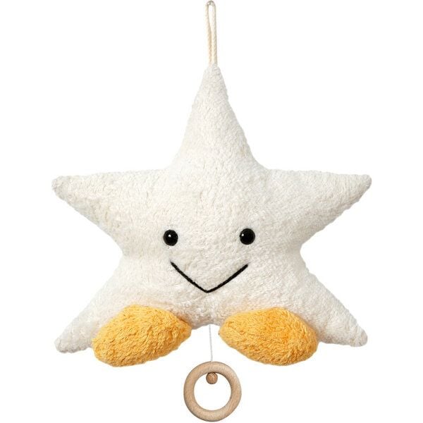 Efie Spieluhr Stern mit Füßen, kbA (organic), Made in Germany von Efie