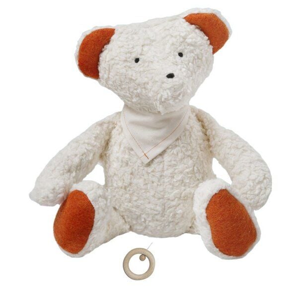 Efie Spieluhr Teddy mit Halstuch, kbA, 100 % Made in Germany von Efie
