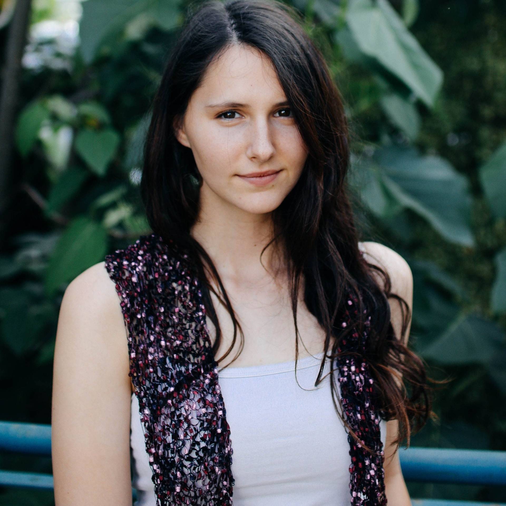 Handgestrickter Weinroter Leiter Schal von EfratKnit