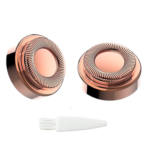 Gesichtshaarentferner-Ersatzköpfe – Gen 1 kompatibel mit Finishing Touch Flawless Haarentferner-Werkzeug für Frauen, einfache Gesichtshaarentfernung (Generation 1 Single Halo, 2 Stück) von Efsanony